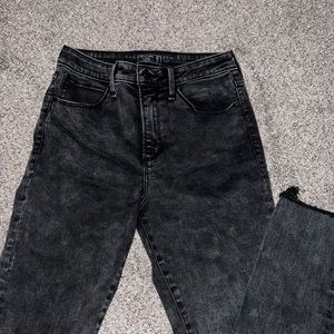Abercombie high ride super skinny ankle jeans - curve love